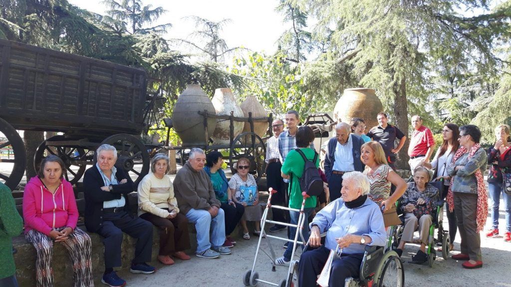 LLegada a la Granja Escuela desde la Residencia